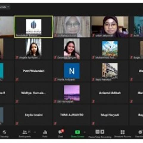 PBI UMBY Gelar Webinar Succestory, Belajar Alam Bawah Sadar melalui NLP
